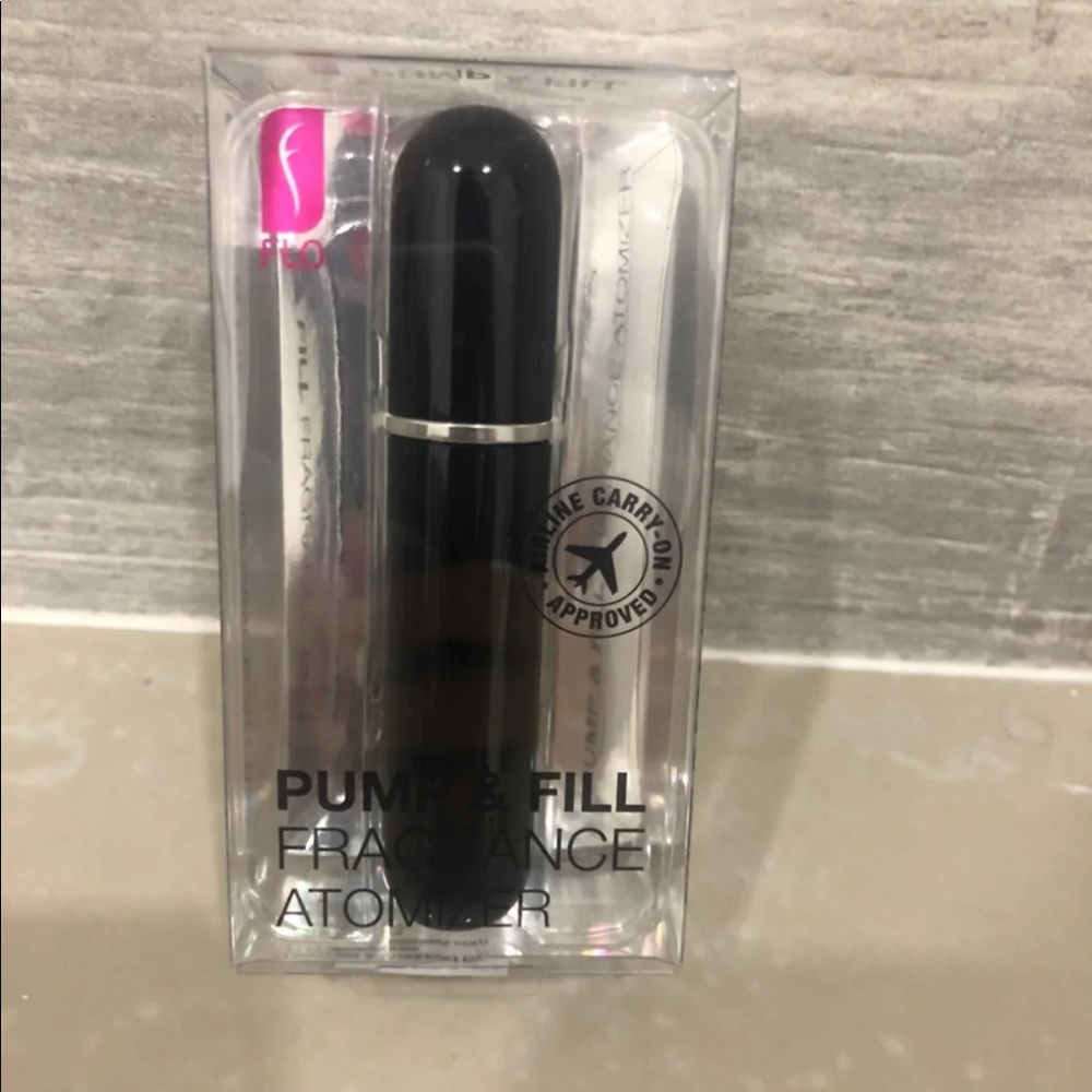 Pump and fill Atomizer